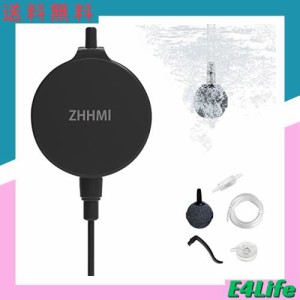 ZHHMl 水槽エアーポンプ 小型エアーポンプ 0.5L / Min空気の排出量 空気ポンプ 低騒音 効率的に水族館 水槽の酸素提供可能 エアーポンプ3