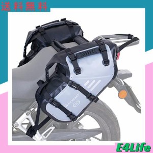 WILD HEART オートバイ サドルバッグ 防水 36L (18L*2) オートバイ サイド サドルバッグ パニエ バッグ トランク オートバイ アクセサリ