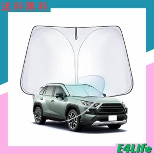 WEIPIN 新型 トヨタ RAV4 フロント サンシェード RAV4 PHV/ RAV4 50系 MXAA5#/AXAH5#/AXAP54型 専用 サンシェード 車 フロント ガラス用 