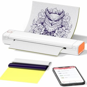 Itari M08F tattoo printer タトゥー用紙10枚付属 モバイルプリンター サーマルプリンタータトゥーマシン タトゥーマシーン 刺青コピー機