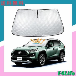 BLUESEATEC トヨタ RAV4 フロントサンシェード RAV4 50系フロントサンシェードトヨタ RAV4 フロントサンシェード 50系遮光フロントシェイ