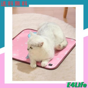 ペット用ホットカーペット 3段階温度調節 ペット用ヒーター 猫 犬 小動物 ホットマット ヒーターマット 加熱パッド 過熱保護 防水難燃性 