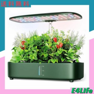 水耕栽培キット、LED植物成長ライト付き屋内水耕栽培キット、3つの栽培モードを備えた植物成長保育園キットは、同時に12植物を栽培するこ