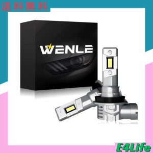 WENLE(ウエンレ) H8/H9/H11/H16共用 led ヘッドライト・フォグランプ 新車検対応 爆光 14000LM 40W ホワイト6000K DC12V車対応 ノイズ防