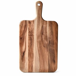 まな板 キッチン用木製まないた 大きい カッティングボード カットボード ハンドル付き 天然素材アカシア 軽量 環境に優しいまないた キ