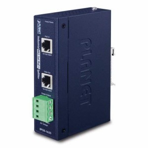 【国内正規品】PLANET IPOE-162S シングルポート ギガビット IEEE 802.3at PoE スプリッタ