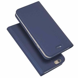 iPhone内蔵マグネット カードポケット スタンド機能 PUレザー 超薄型 人気 おしゃれ (02-iphone 6 plus /6s plus, ブルー)