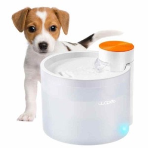 水飲み器 猫 自動給水器 WOPET ペット給水器 3.5L大容量 ペット 水飲み LEDライト 高性能フィルター2枚付き 猫 犬 水やり器 W500 ホワイ