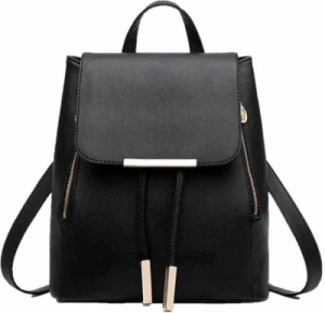 [ルナー ベリー] リュック バッグ おしゃれ かわいい 巾着型 小さめリュック レディース 4402 (ブラック)