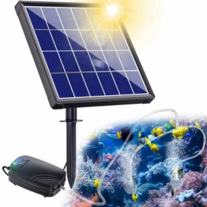 Biling ソーラーポンプ ソーラー エアーレーション エアーポンプ 電源不要 屋外使用可能 水槽ポンプ 池ポンプ ウォーターポンプ 太陽光発