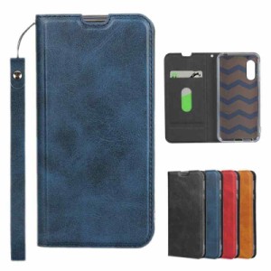 GSXNWDY Leather Case for AQUOS sense3 (AQUOS Sense3/3 lite/Android One S7, ブルー)