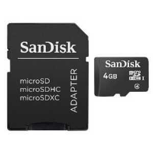 microSDカード SDSDQ-004G-J35U [スタンダード microSDHCカード 4GB]