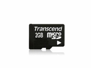 Transcend microSDカード 2GB 1adapter TS2GUSD-1