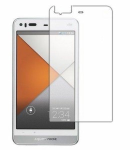 【RIRIYA】シャープ AQUOS PHONE SERIE SHL23専用au対応指紋防止 気泡が消える液晶保護フィルム 光沢タイプ クリアーシール「536-0011-01