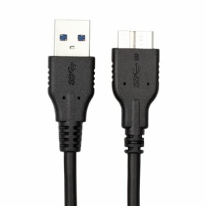 KKM-ラブショー【JCT請求書発行可能】USB3.0 MicroB USBケーブル タイプAオス - マイクロタイプBオス 5Gbps高速転送とUSB 3.0 HDDケーブ