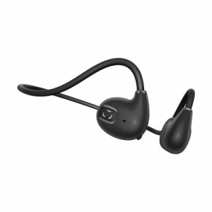 明誠 Bluetooth イヤホン ワイヤレスヘッドセット 骨伝導 Bluetooth 5.3 ブルートゥースイヤホン 耳掛け式 耳を塞がない オープンイヤー 