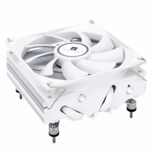 Thermalright トップフロー型CPUクーラー AXP-90 X47 WHITE 高さ47mm ロープロファイル設計 6mm径ヒートパイプ4本 92mm静音ファン 「TL-9