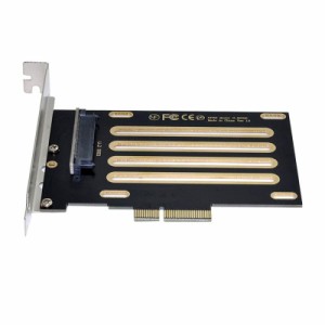 xiwai PCI Express 4.0 X1 レーン to U.2 U.3 キット SFF-8639 マザーボード用ホストアダプター PM1735 NVMe PCIe SSD (U.2からPCIE 4Xま