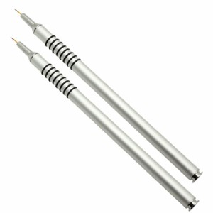 [MONDEOLE] スミ入れペン 極細筆 ２本セット 面相筆 プラモデル 筆 「 ガンプラ ネイル筆 などにご利用ください」