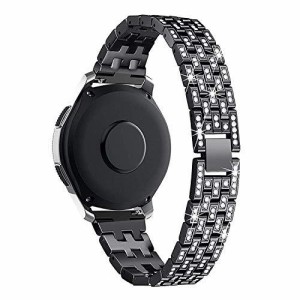 [keitaiichiba] Galaxy Watch3 45mm/41mm用 交換バンド ステンレス ベルト エレガント 可愛/かわいい ラインストーン きらきら 時計ベル