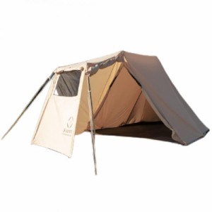 Smore(スモア) Rooflet テント 小型 ポリコットン 収納バッグ付き 385*270*180cm ファミリーテント 1~3人用 キャンプ テント おしゃれ 撥