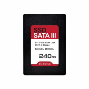 SEKC 内蔵SSD SATA III 6Gb/s (240 GB, 内蔵SSD)