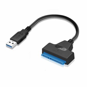 SATA USB変換アダプター 2.5/3.5インチSSD /HDD用 SATA3 ケーブル コンバーター 5Gbps 高速転送 SATA USB3.0変換ケーブル Windows/Mac OS