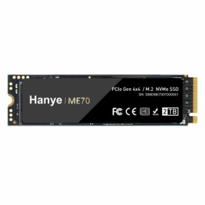 Hanye SSD PCIe Gen4x4 M.2 NVMe 2280 DRAM ME70 正規品 国内5年 (2TB(2000GB))