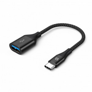 Teleadapt USB C 変換 アダプタ USB Type C to USB 3.1 Gen2変換アダプタ 10 Gbps 高速データ転送 OTG ケーブル 新しいMacBook Pro/Air 2