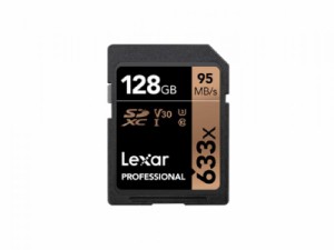 Lexar SDカード 128GB 633x SDXC UHS-Iカード LSD128GCBJP633 U3 V30 国内正規品 10年