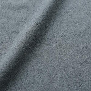 コスモテキスタイル シーチングハンドワッシャー (巾約110cm×3m切売カット, ダークグレー)