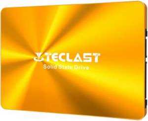 TECLAST SSD 内蔵 256GB 2.5インチ 3D NAND採用 SATA3 6Gb/s 金属筐体 アルミ合金 SATAIII 7mm PS4動作確認済 国内正規品 (256GB)