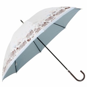 小川(Ogawa) 日傘 長傘 レディース 遮熱 遮光 UVカット 99%以上 50cm 8本骨 手開き サンリオ (ハローキティ/街へおでかけ)