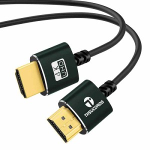 Thsucords 薄型HDMI-HDMIケーブル (3M, 1本入り)