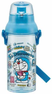 スケーター(Skater) 子供用 水筒 クリアボトル 480ml ドラえもん ぬいぐるみ サンリオ PSB5TR