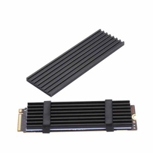 M.2 ヒートシンク M2 nvme SSD用冷却ヒートシンク パッドセット 2個