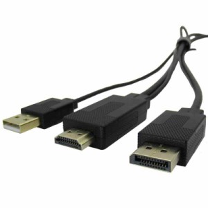 HDMIケーブル (DPからHDMI)