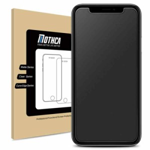 Mothca アンチグレア 強化ガラスiPhone X/iPhone XS/iPhone 11 Pro対応 保護フィルム 液晶 日本旭硝子製素材 指紋防止 反射防止 硬度9H 