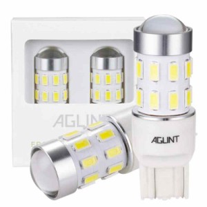 AGLINT T20 シングル球 LED バックランプ 後退灯 リアフォグランプ バックライト 7440 7443 W21W 爆光 24連 車検対応 無極性 2個セット 1