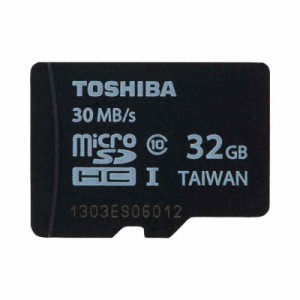 TOSHIBA microSDHCカード 32GB Class10 (最大転送速度30MB/s) (海外パッケージ) SD-C032GR7AR30