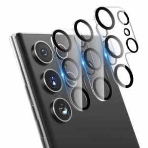 CloudValley Samsung Galaxy S21 カメラフィルム [4パック] 透明 (S22 Ultra - ナイトサークル)