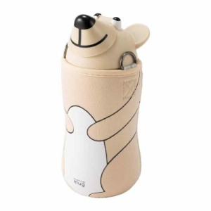 thermo mug サーモマグ ANIMAL BOTTLE BEAR アニマルボトルベア 380ml AB20-38 (アイボリー, ボトル)