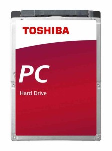 東芝 内蔵HDD 2.5インチ (D:2TB, PC向け)
