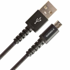 KYOHAYA micro usb ケーブル アンドロイド 充電ケーブル マイクロusbケーブル android 充電ケーブル 1.2m 急速 丈夫 ナイロン 強靭 断線 