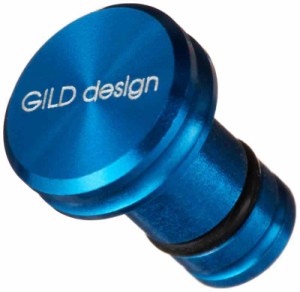 ギルドデザイン(Gild Design) GILD design アルミ削り出し イヤホンジャックカバー ブルー GA-200BL