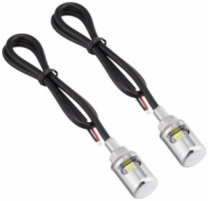 バイクパーツセンター(Bike Parts Center) LED内蔵ボルト ナンバー灯 2個セット 汎用 ホンダ モンキー 等 9066