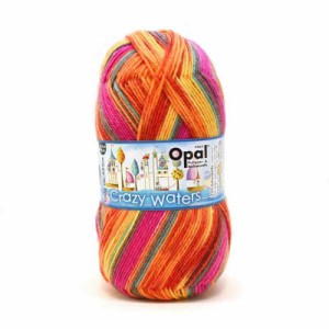 Opal オパール ソックヤーン 毛糸 『クレイジーウォーターズ 4ply 11315番色』