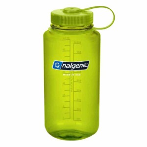 nalgene(ナルゲン) カラーボトル 広口1.0L トライタンボトル (スプリンググリーン, 1.0L)