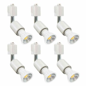 Abishion ライティングバ 用スポットライト、電球付き、E26口金5.5W LED電球、50-60W形相当LEDスポットライト、不可調光 90度配光 、ライ