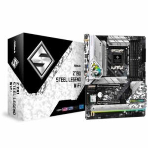 ASRock マザーボード Z790 Steel Legend WiFi Intel 第12世代 ・ 13世代 CPU ( LGA1700 )対応 Z790チップセット DDR5 ATX マザーボード 